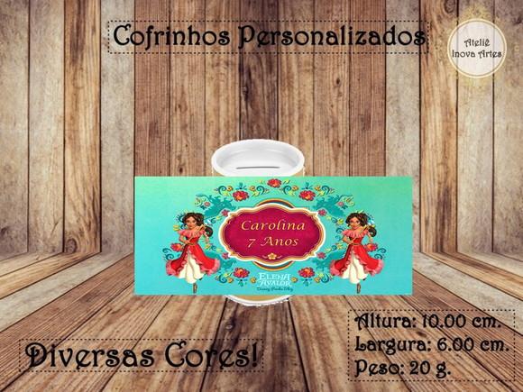 Cofrinho Personalizado Elena de Avalor