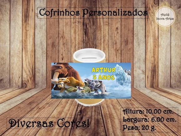 Cofrinho Personalizado Era do Gelo