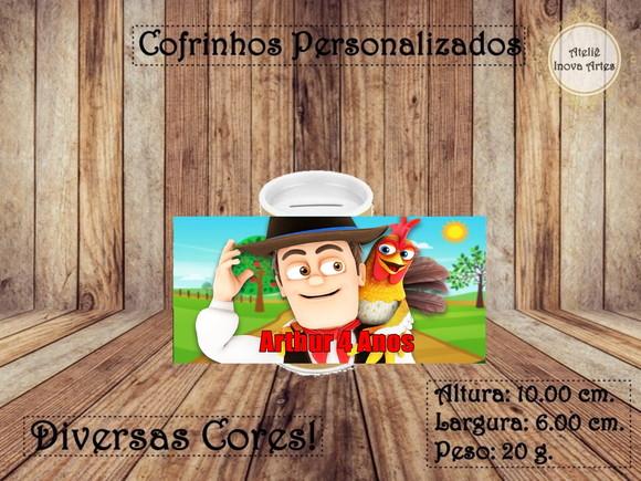 Cofrinho Personalizado Fazenda do Zenon