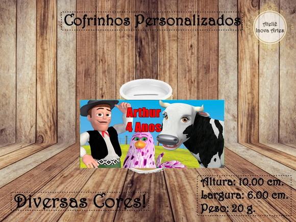 Cofrinho Personalizado Fazenda do Zenon