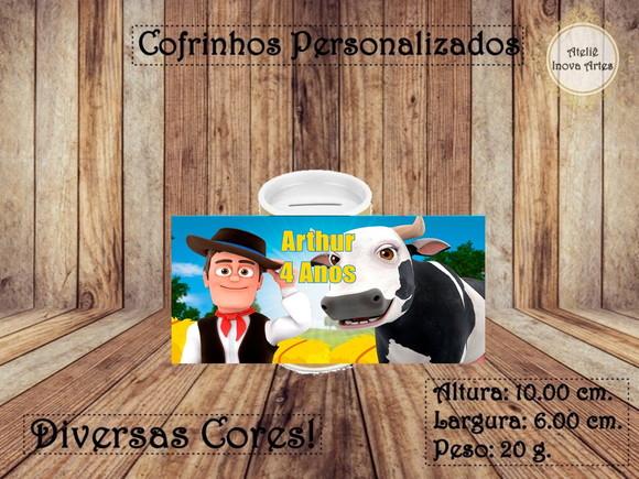 Cofrinho Personalizado Fazenda do Zenon