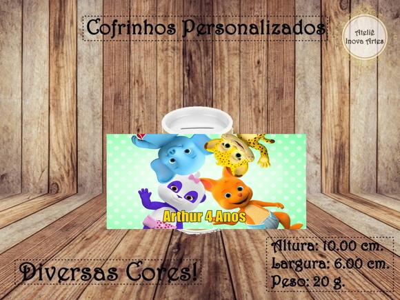Cofrinho Personalizado Festa das Palavras