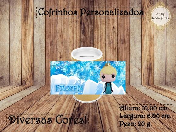 Cofrinho Personalizado Frozen