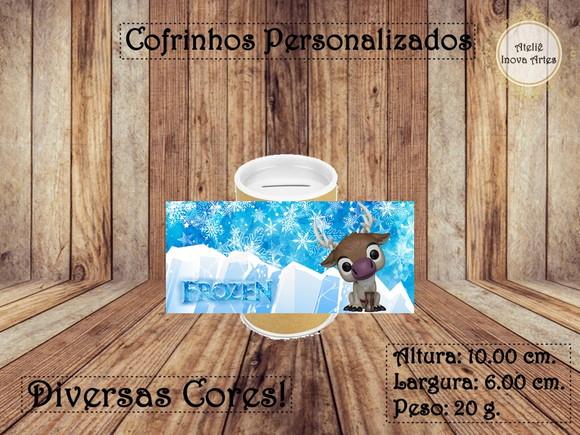 Cofrinho Personalizado Frozen