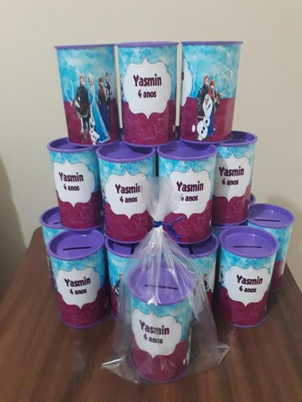 Cofrinho Personalizado Frozen