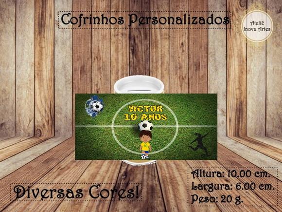 Cofrinho Personalizado Futebol
