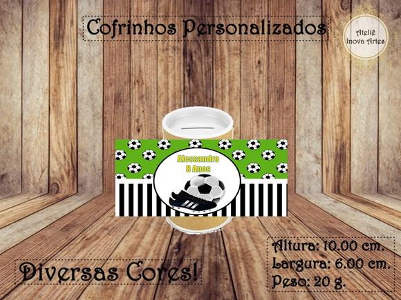Cofrinho Personalizado Futebol