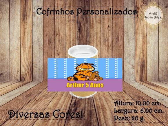 Cofrinho Personalizado Garfield