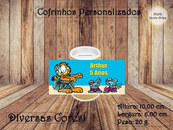 Cofrinho Personalizado Garfield