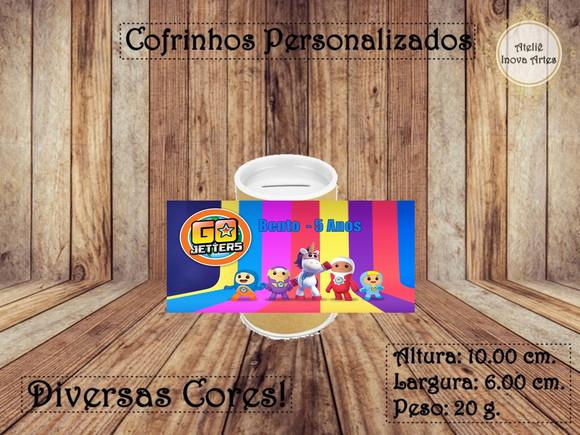 Cofrinho Personalizado Go Jetters