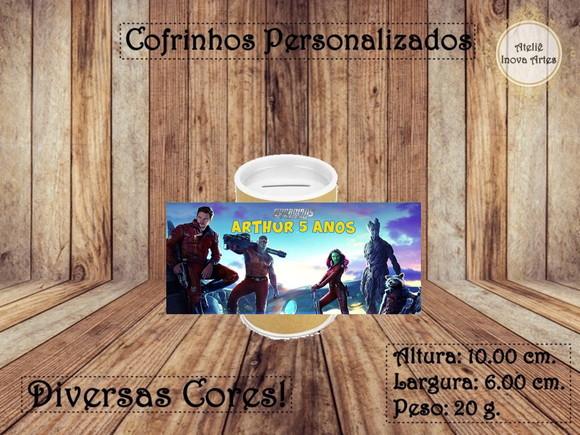 Cofrinho Personalizado Guardiões da Galáxia