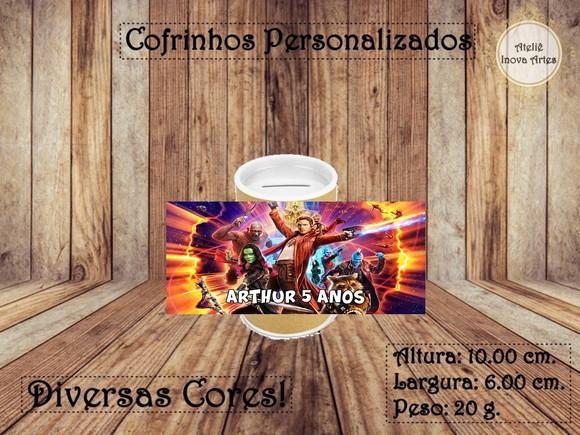 Cofrinho Personalizado Guardiões da Galáxia