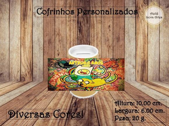 Cofrinho Personalizado Hora da Aventura