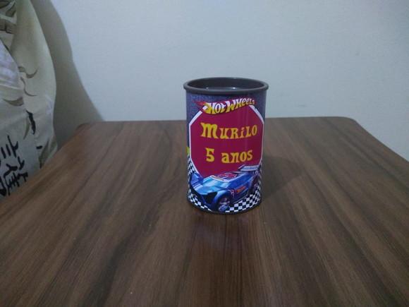 Cofrinho Personalizado Hot Wheels