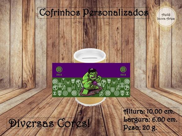 Cofrinho Personalizado Hulk