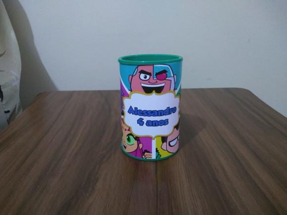 Cofrinho Personalizado Jovens Titãs