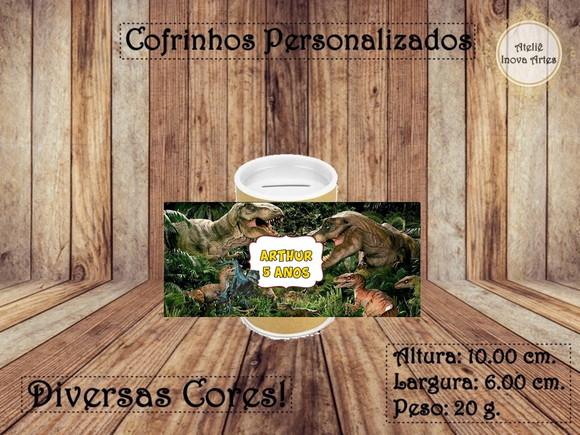 Cofrinho Personalizado Jurassic World
