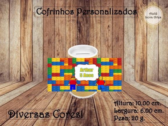 Cofrinho Personalizado Lego