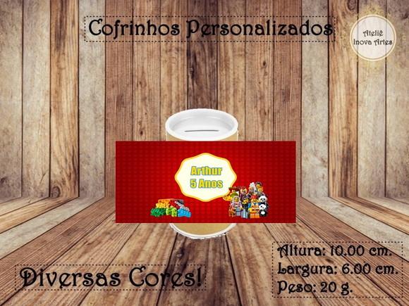 Cofrinho Personalizado Lego
