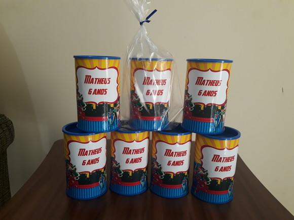 Cofrinho Personalizado Liga da Justiça