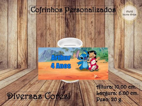 Cofrinho Personalizado Lilo & Stitch
