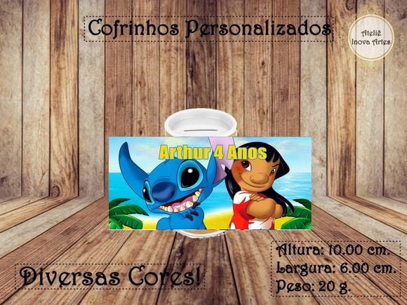 Cofrinho Personalizado Lilo & Stitch