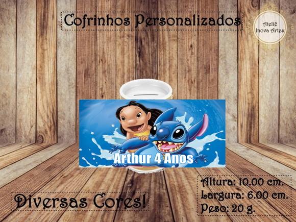 Cofrinho Personalizado Lilo & Stitch