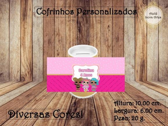 Cofrinho Personalizado Lol Surprise
