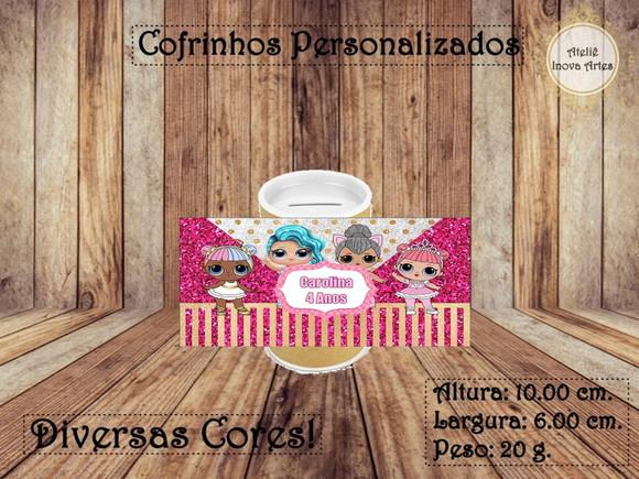 Cofrinho Personalizado Lol Surprise