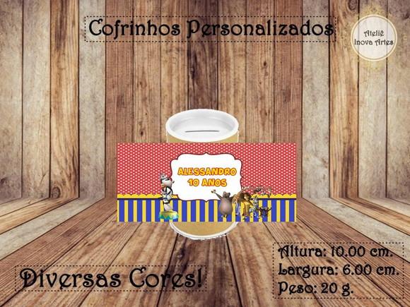 Cofrinho Personalizado Madagascar