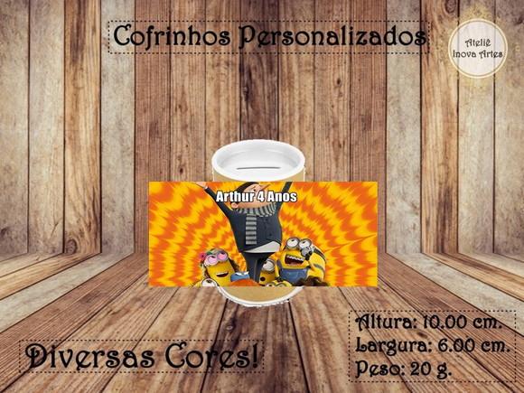 Cofrinho Personalizado Meu Malvado Favorito
