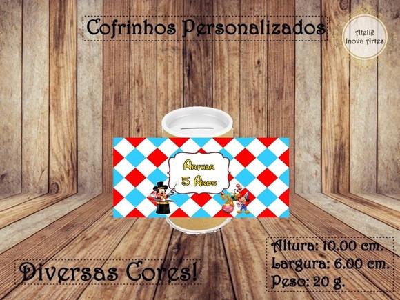 Cofrinho Personalizado Mickey Circo