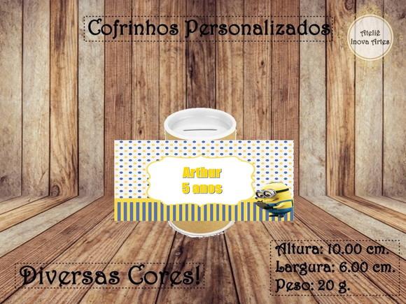 Cofrinho Personalizado Minions