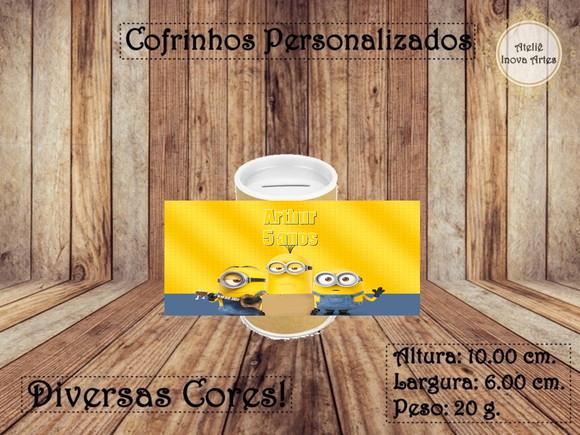 Cofrinho Personalizado Minions