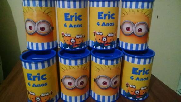 Cofrinho Personalizado Minions