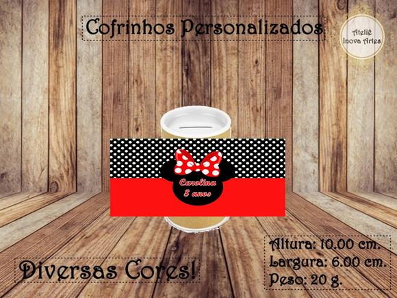 Cofrinho Personalizado Minnie