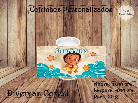 Cofrinho Personalizado Moana