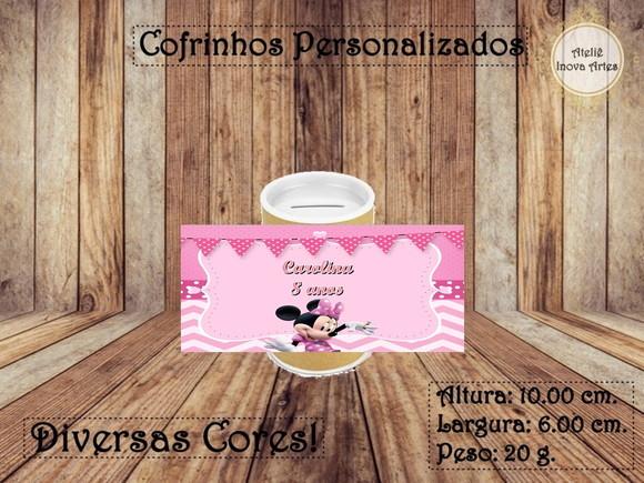 Cofrinho Personalizado Minnie