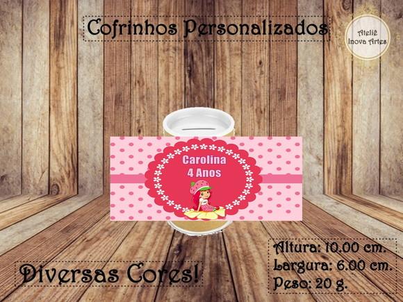 Cofrinho Personalizado Moranguinho