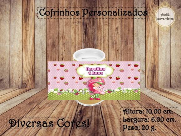 Cofrinho Personalizado Moranguinho