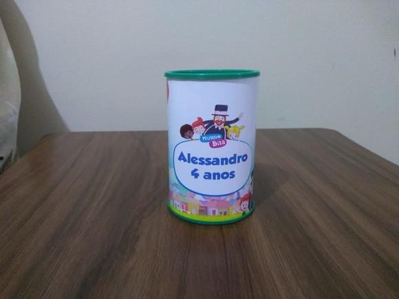 Cofrinho Personalizado Mundo Bita