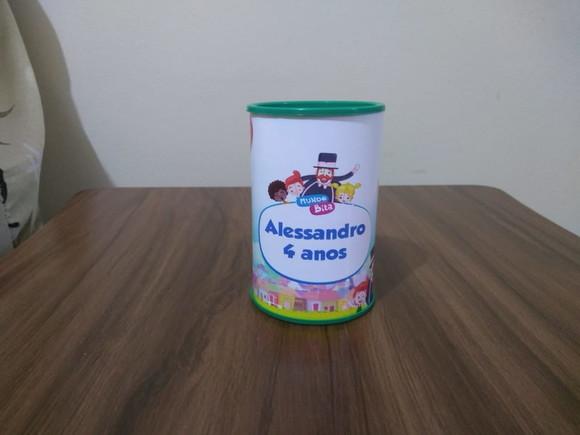 Cofrinho Personalizado Mundo Bita