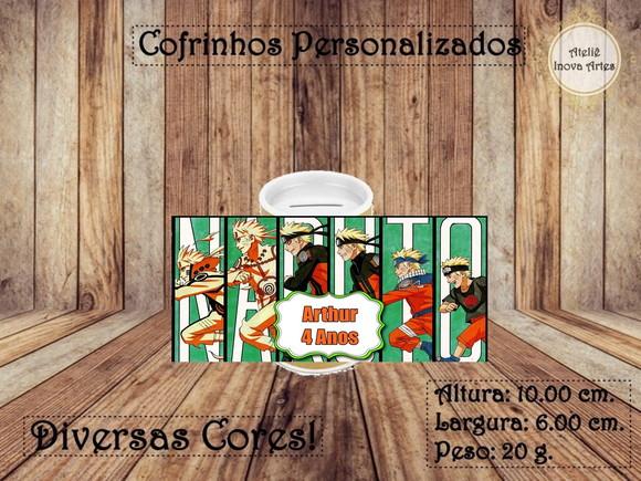Cofrinho Personalizado Naruto