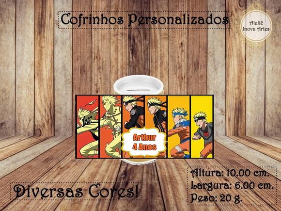 Cofrinho Personalizado Naruto