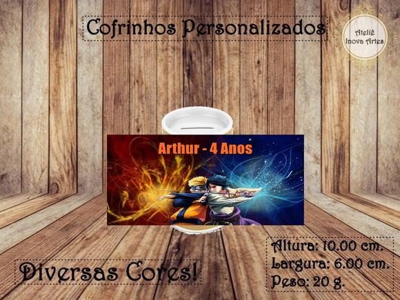 Cofrinho Personalizado Naruto