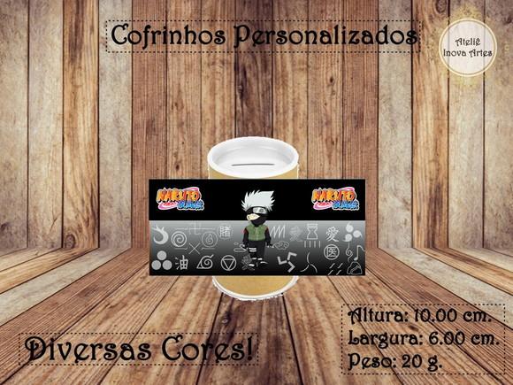 Cofrinho Personalizado Naruto