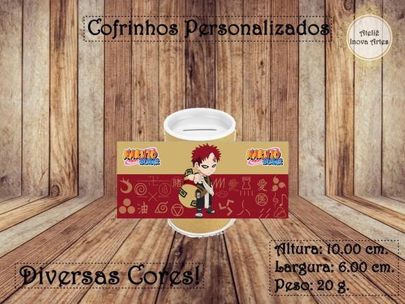 Cofrinho Personalizado Naruto