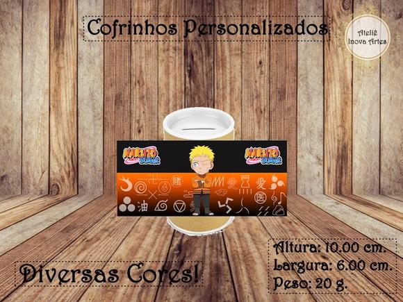Cofrinho Personalizado Naruto