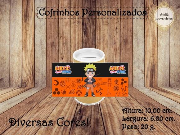 Cofrinho Personalizado Naruto