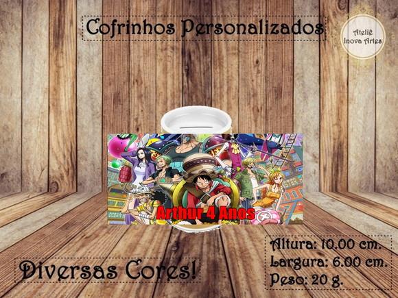 Cofrinho Personalizado One Piece